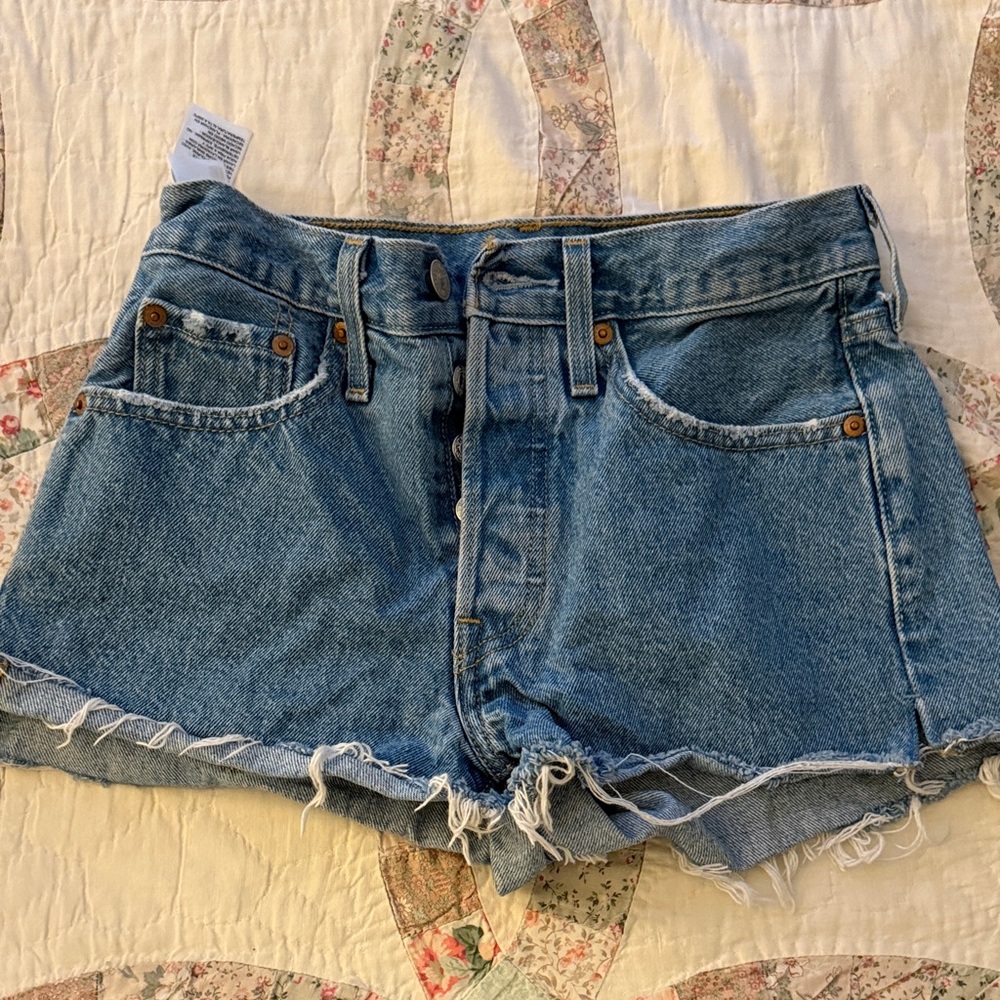 Levi's Classic Blue Jean Shorts